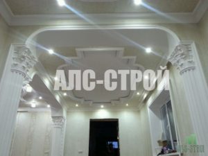 Ремонт квартир под ключ , потолки