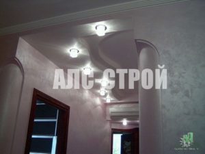 ремонт квартир под ключ , потолок