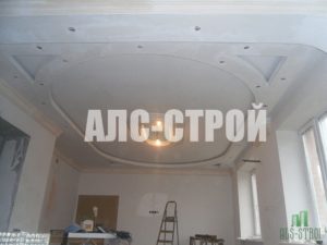 Ремонт квартир под ключ, потолки