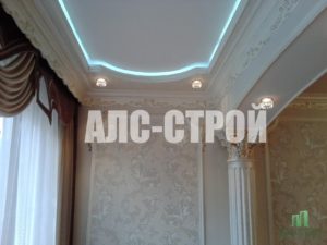 Ремонт квартир под ключ, потолки
