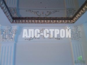 Ремонт квартир под ключ, потолки