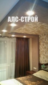 Ремонт квартир под ключ, потолки